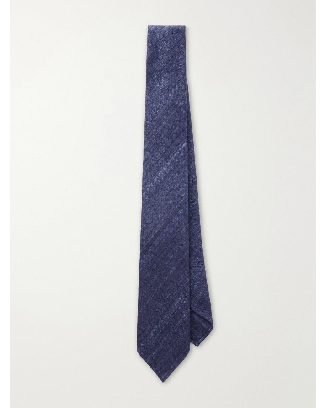 Drake's Blue 7Cm Silk Tie for men