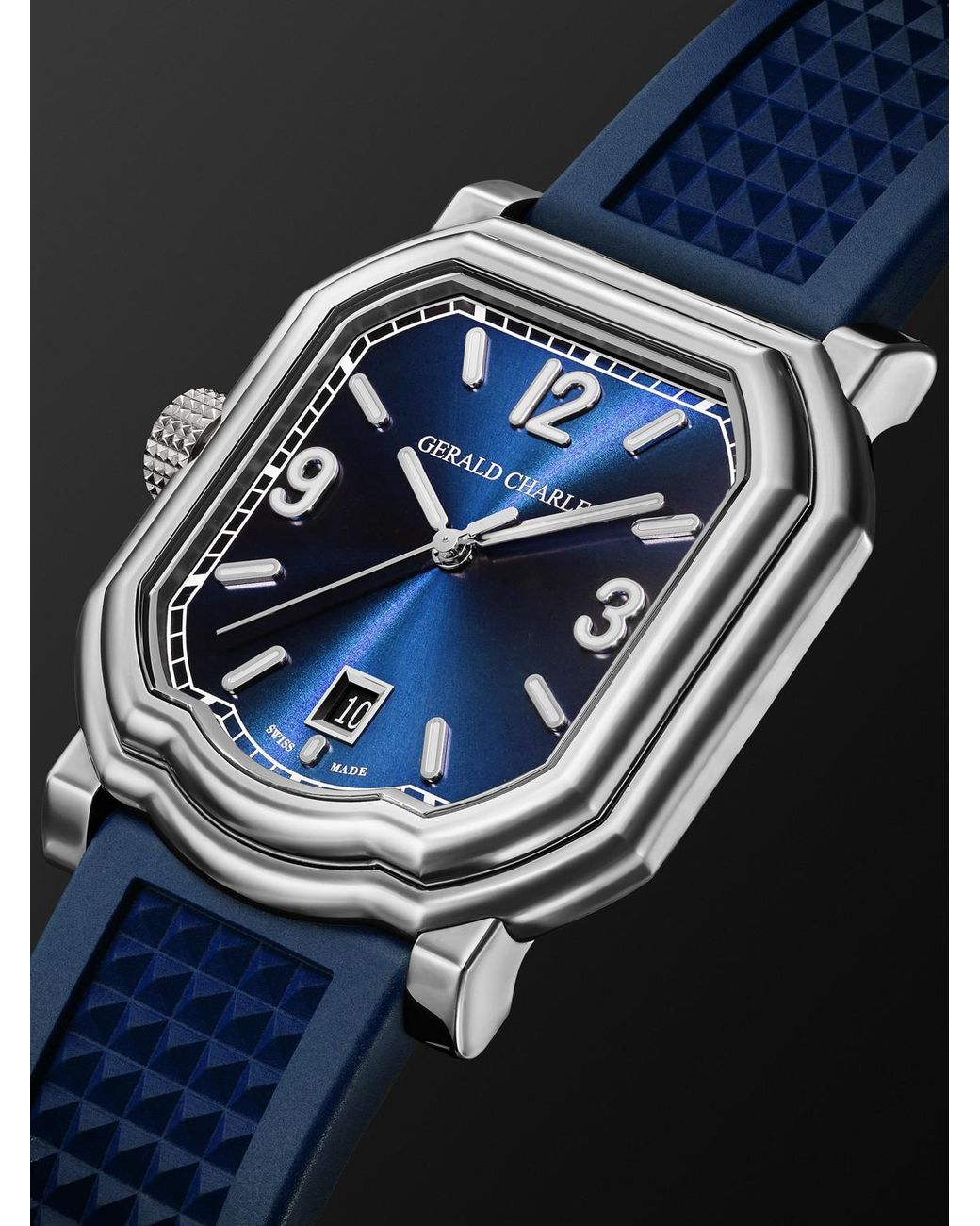 Gerald Charles Blue Gc Sport Automatic Titanium Watch, Ref. Gc2.0-Tx-Tn-01 for men