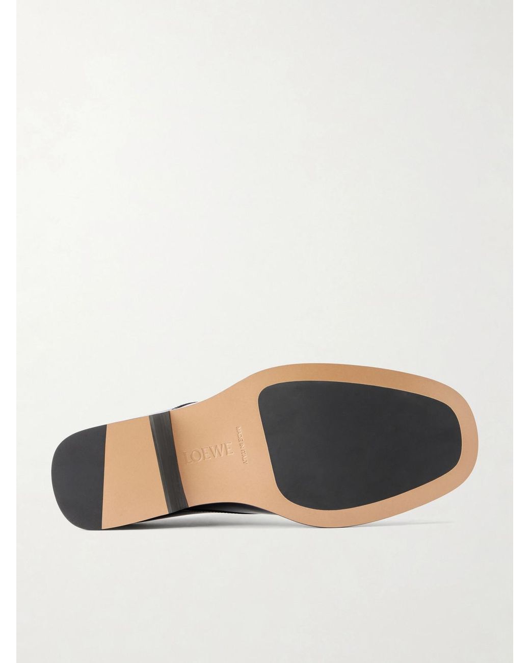 Loewe Black Bobine Leather Derby for men