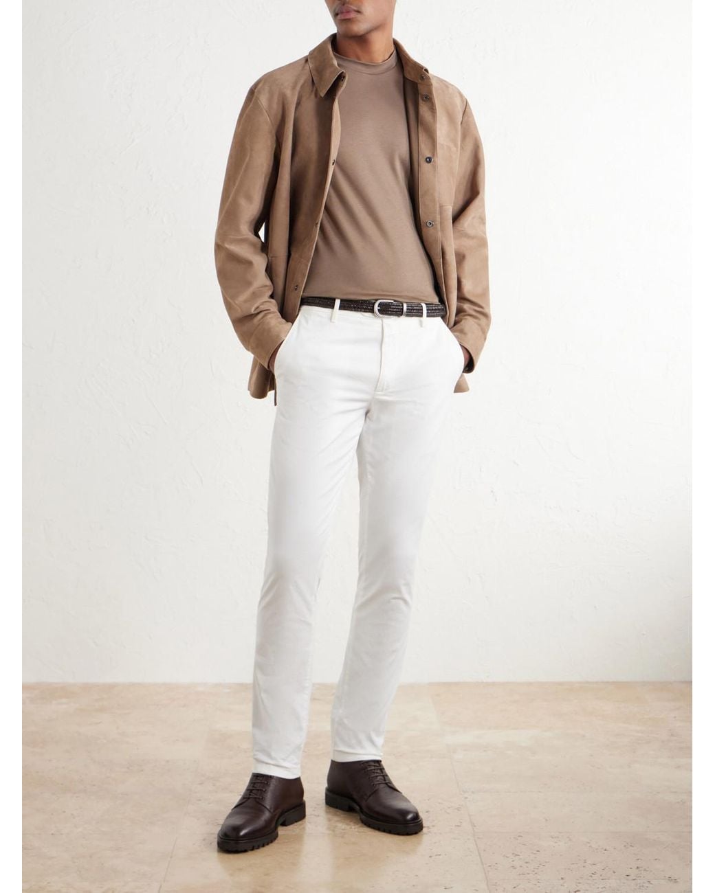 Canali Natural Cotton-Jersey T-Shirt for men