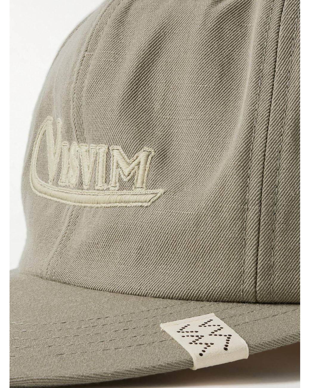 Visvim Excelsior Ii Leather-Trimmed Logo-Embroidered Wool