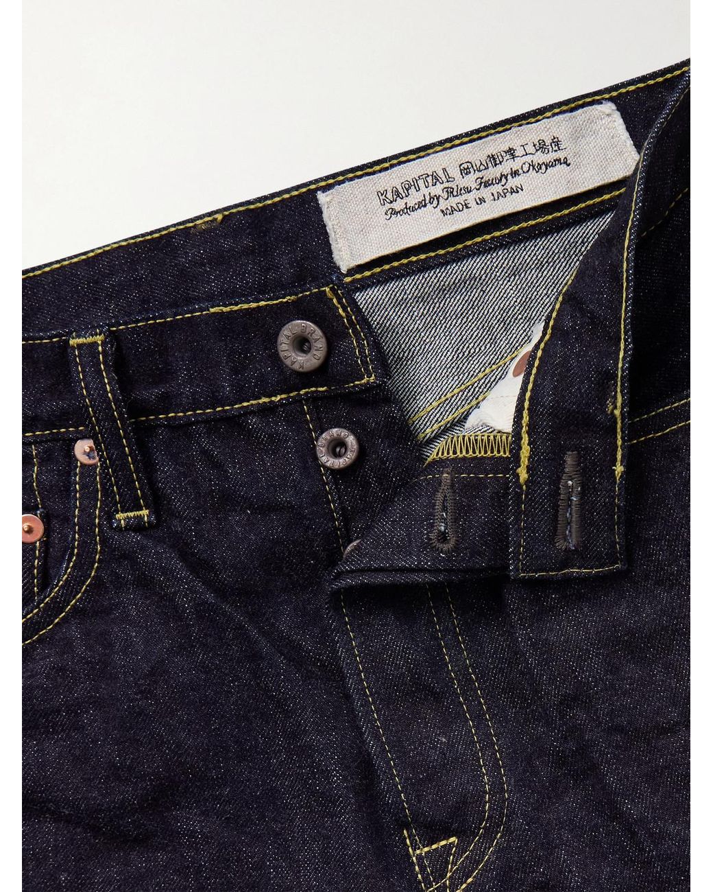 Kapital Blue Monkey Cisco Slim-Fit Jeans for men