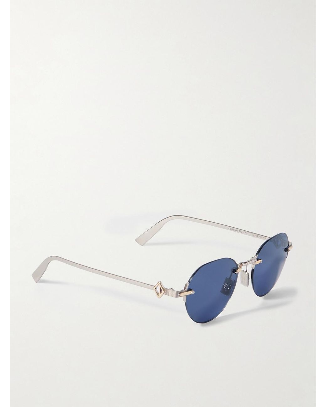 Cd Diamond R5U Pantos And-Tone Sunglasses di Dior in Blue da Uomo