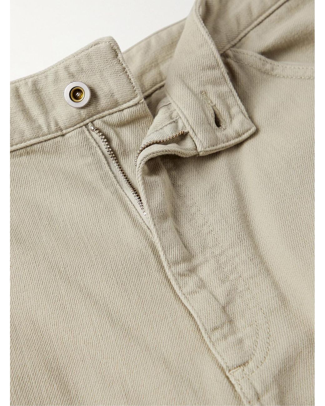 Moncler Natural Straight-Leg Jeans for men