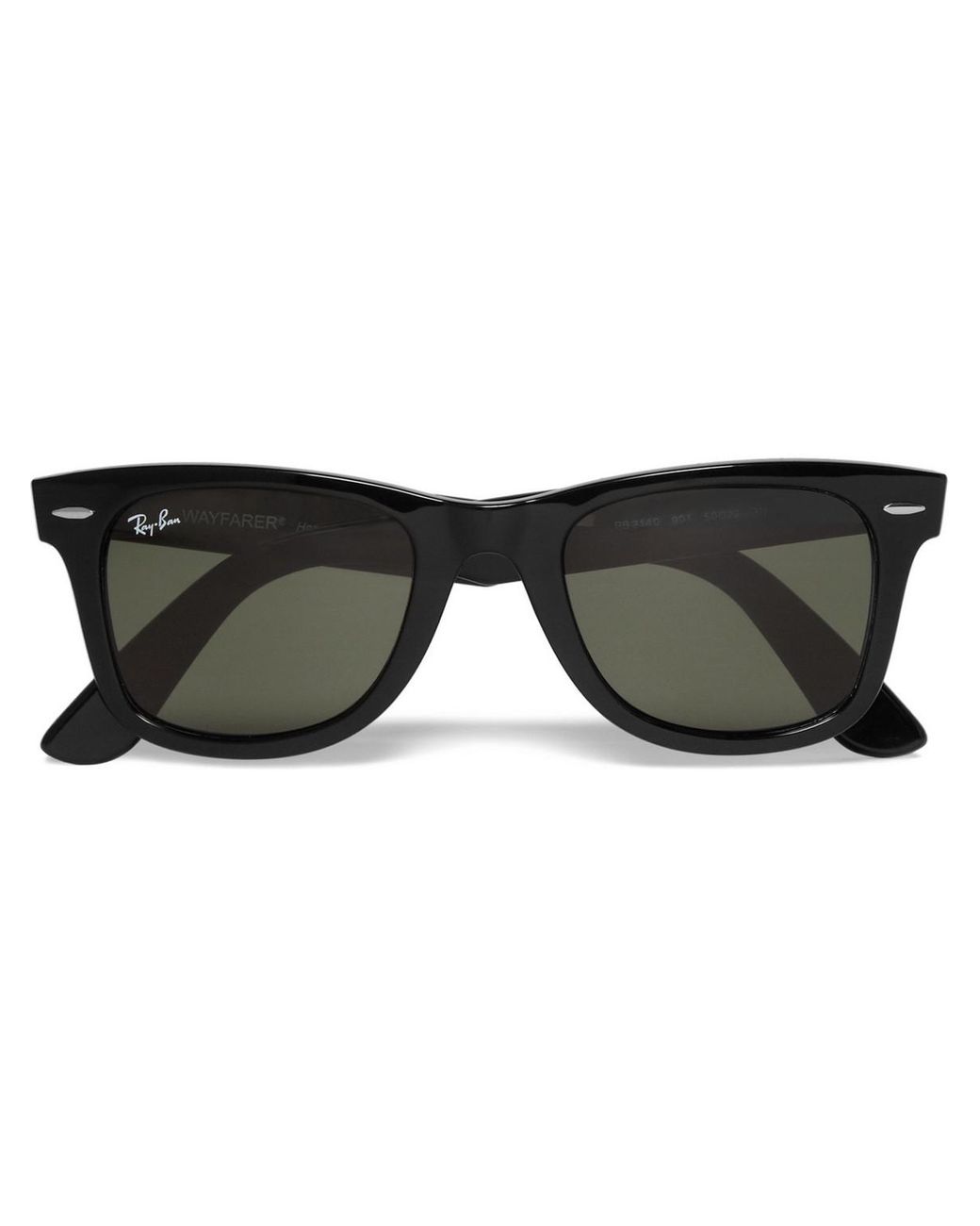 Ray-Ban Original Wayfarer Acetate Sunglasses in Metallic for Men | Lyst