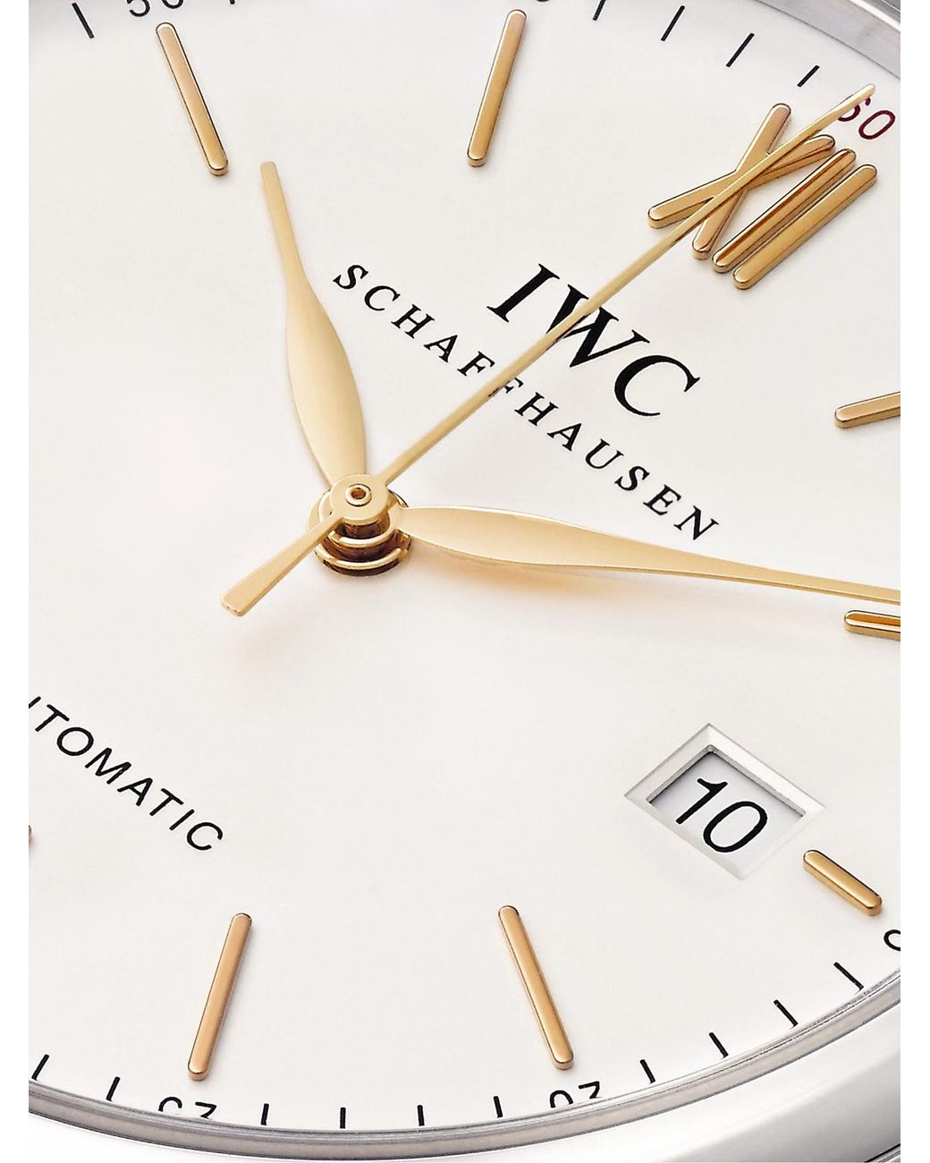 Portofino Automatic Stainless Steel Watch, Ref. Iw356517 di Iwc in Black da Uomo