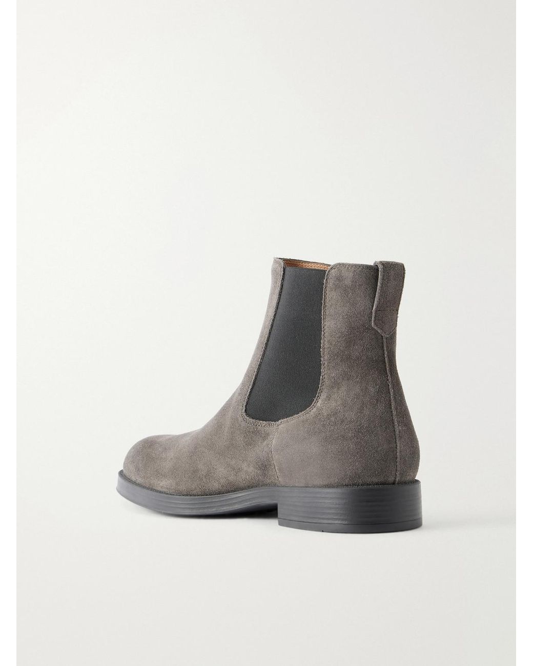 Tod's Brown Suede Chelsea Boots for men