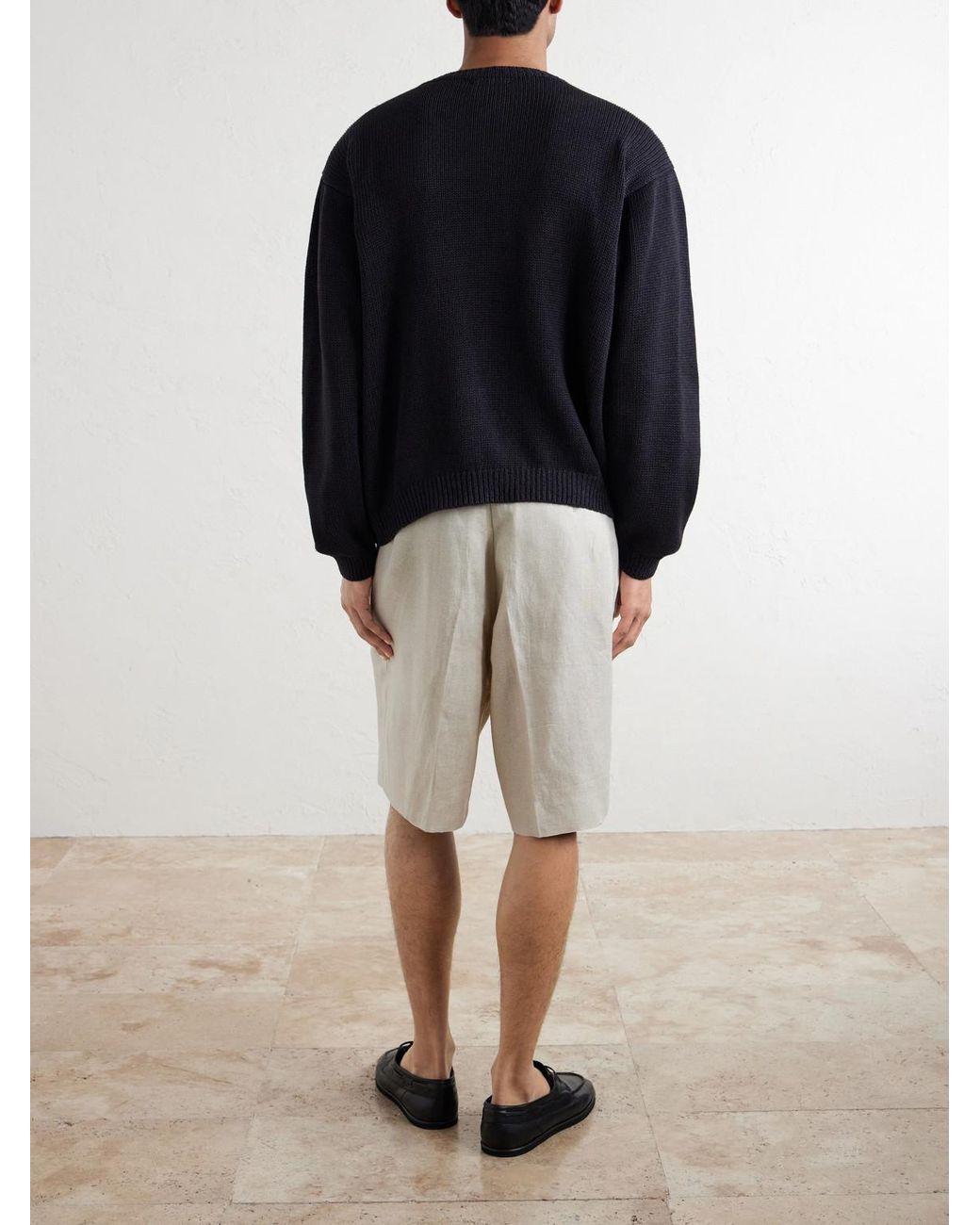 Kaptain Sunshine Blue Cotton Sweater for men