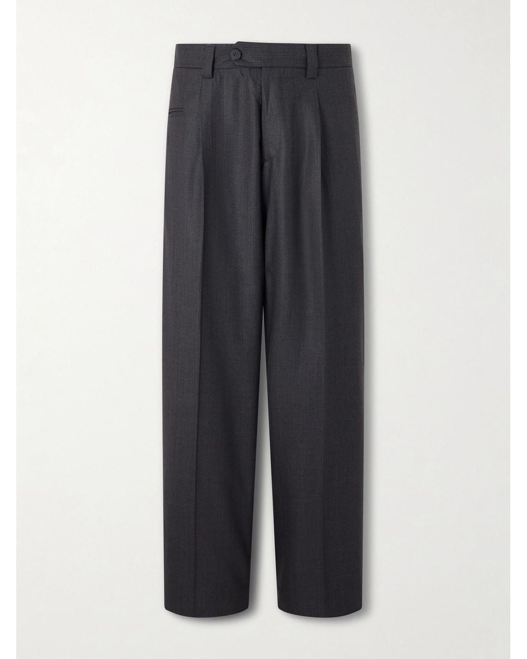 Enfants Riches Deprimes Blue Tapered Virgin-Wool Trousers for men