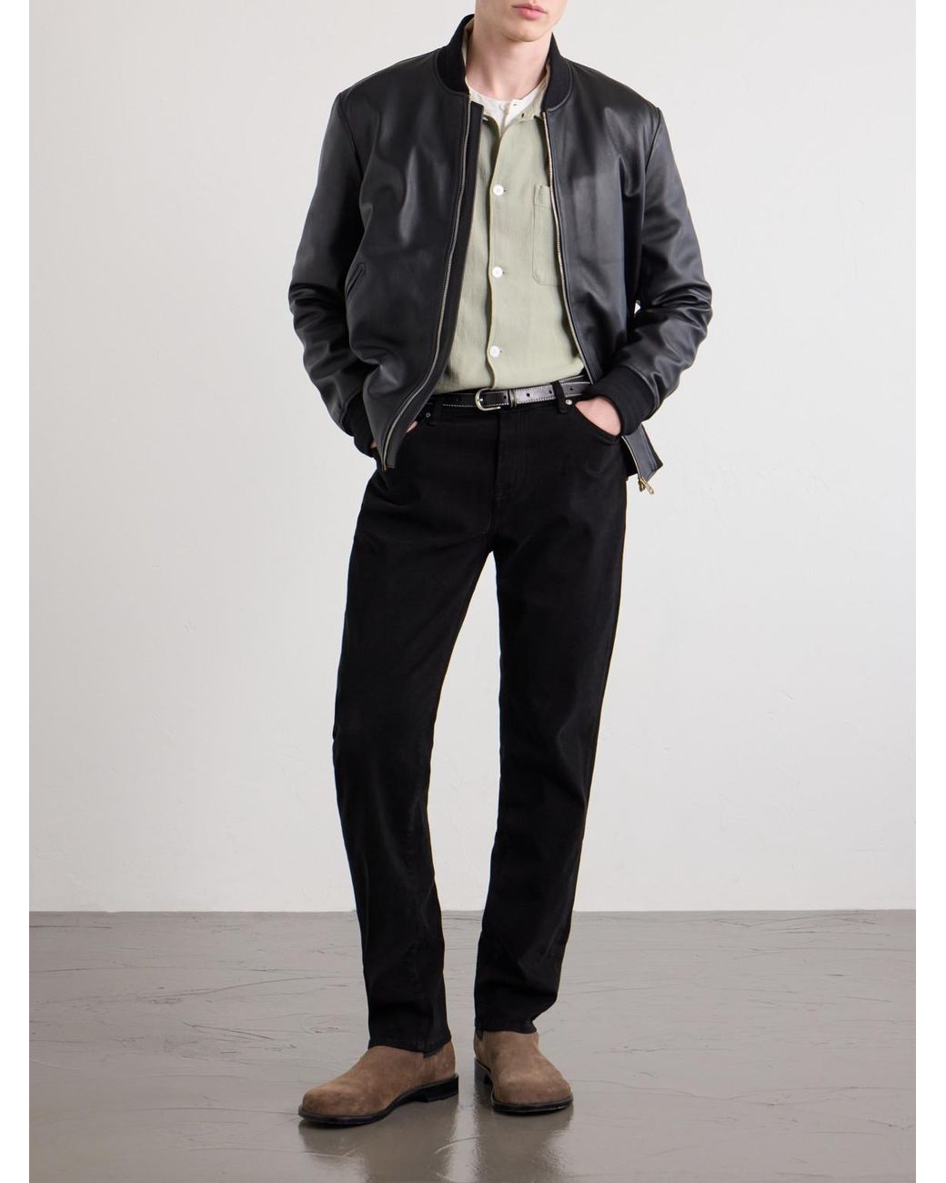 FRAME Natural Cotton Shirt for men
