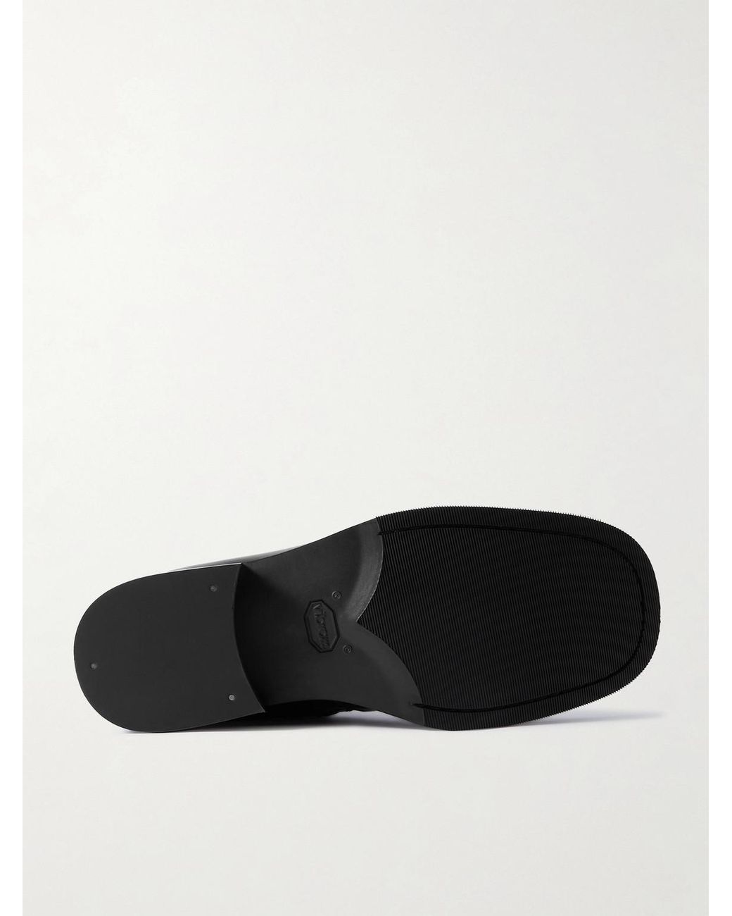 Our Legacy Black Camion Leather Boots for men