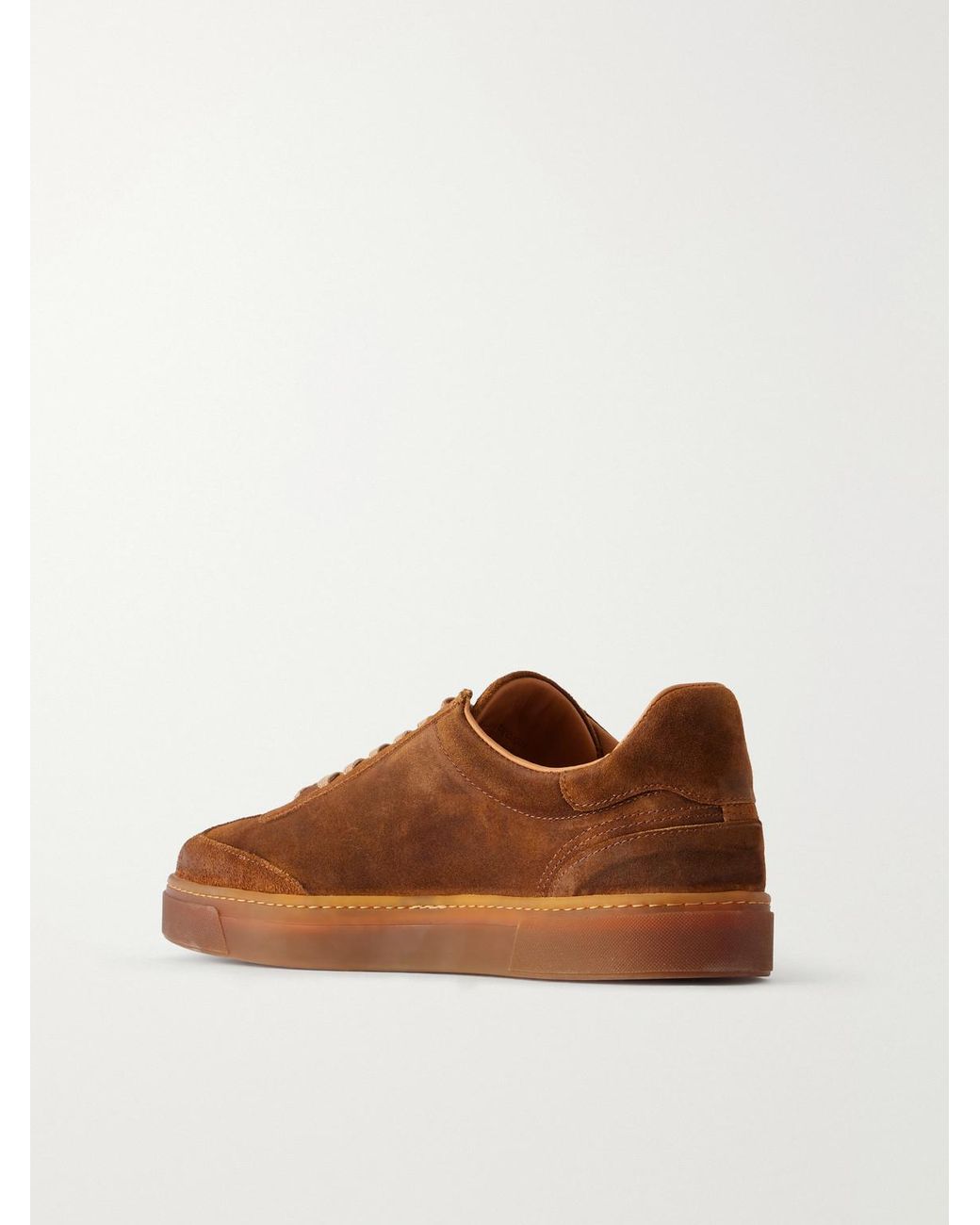 Mr P. Brown Lux Suede Sneakers for men