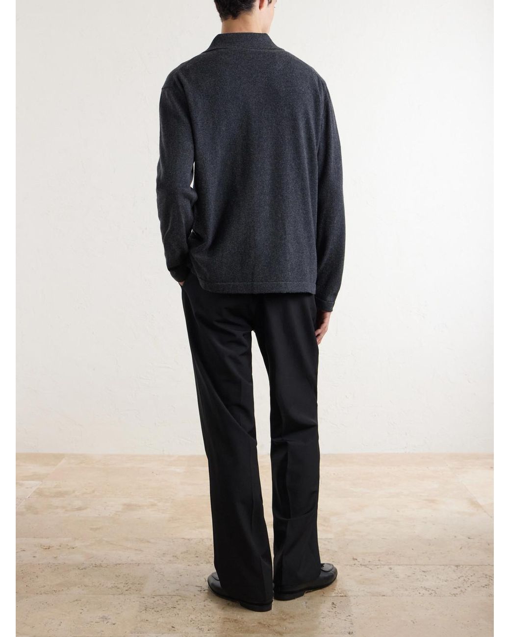 Piacenza 1733 Blue Cashmere Cardigan for men