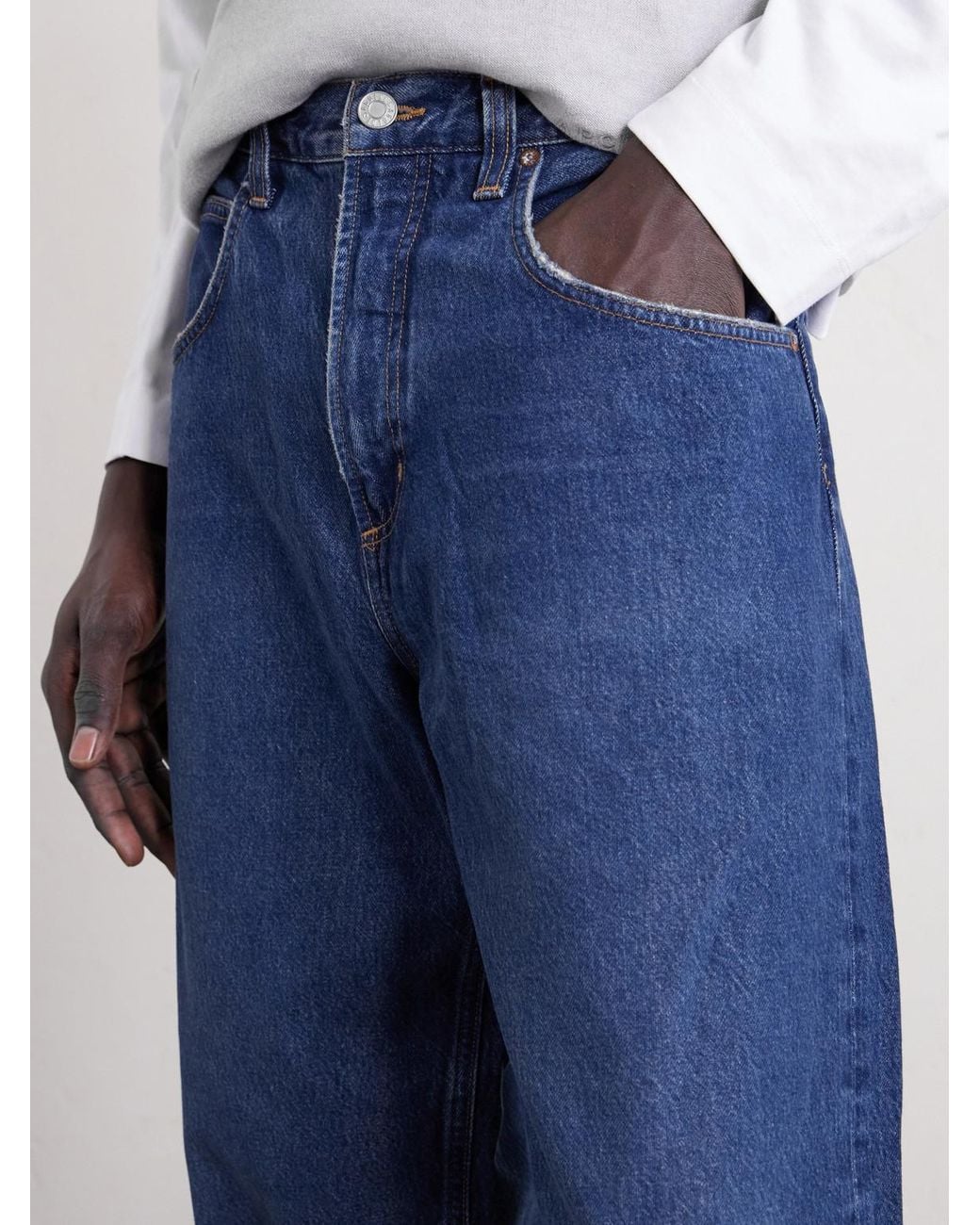 Agolde Blue Fusion Straight-Leg Jeans for men