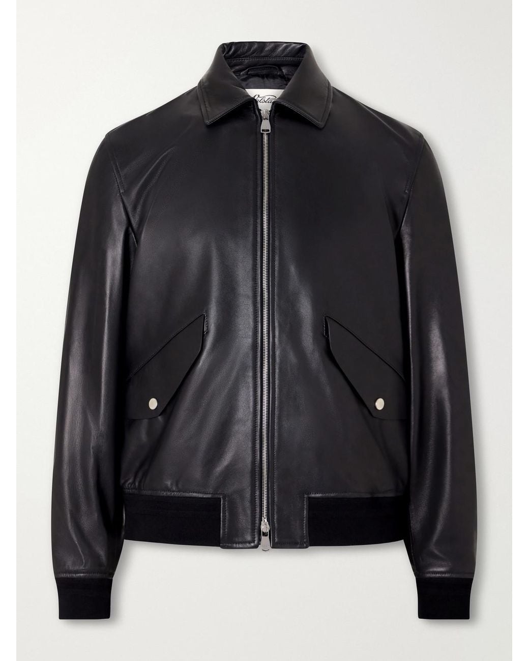 Valstar Black Roy Leather Jacket for men
