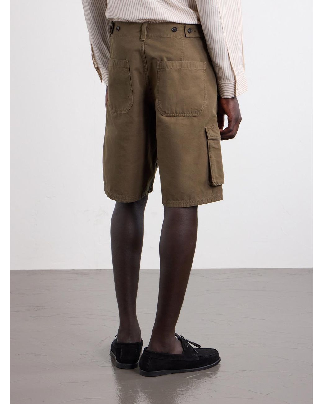 Jeanerica Natural Monti Straight-Leg Cotton Shorts for men