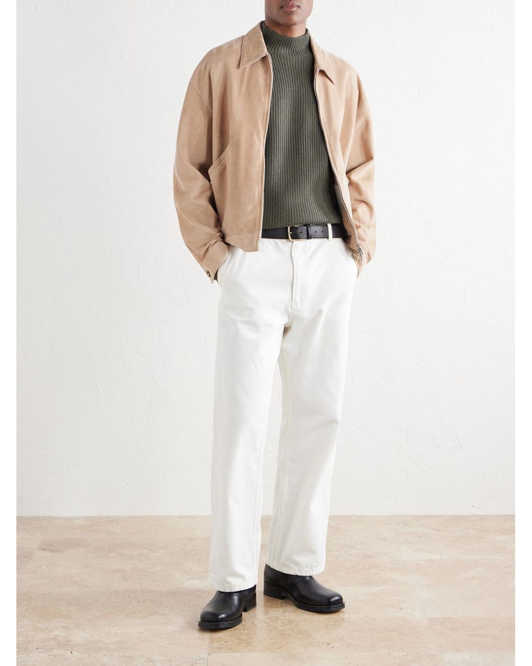 Mr P. Gray Cashmere Rollneck Sweater for men