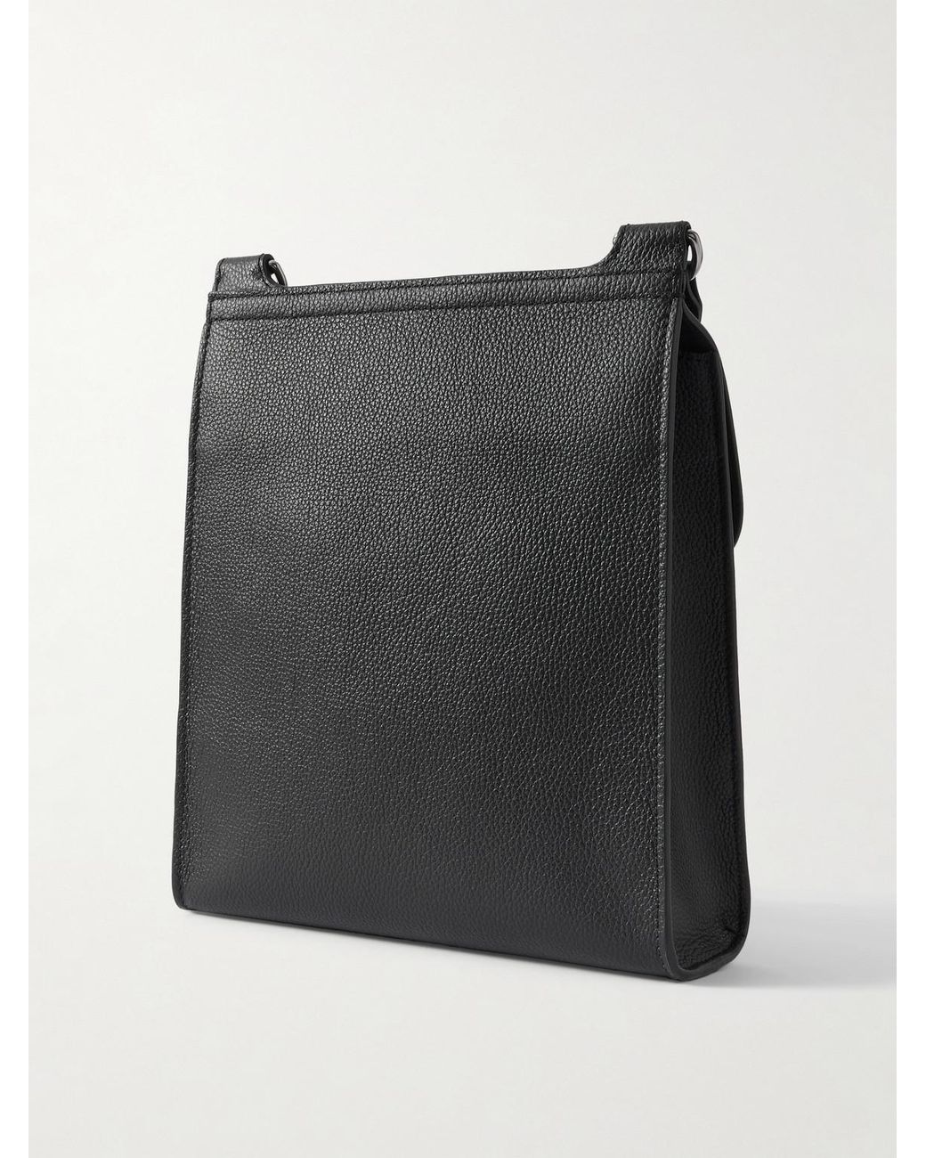Mulberry Black Antony Full-grain Leather Messenger Bag for men