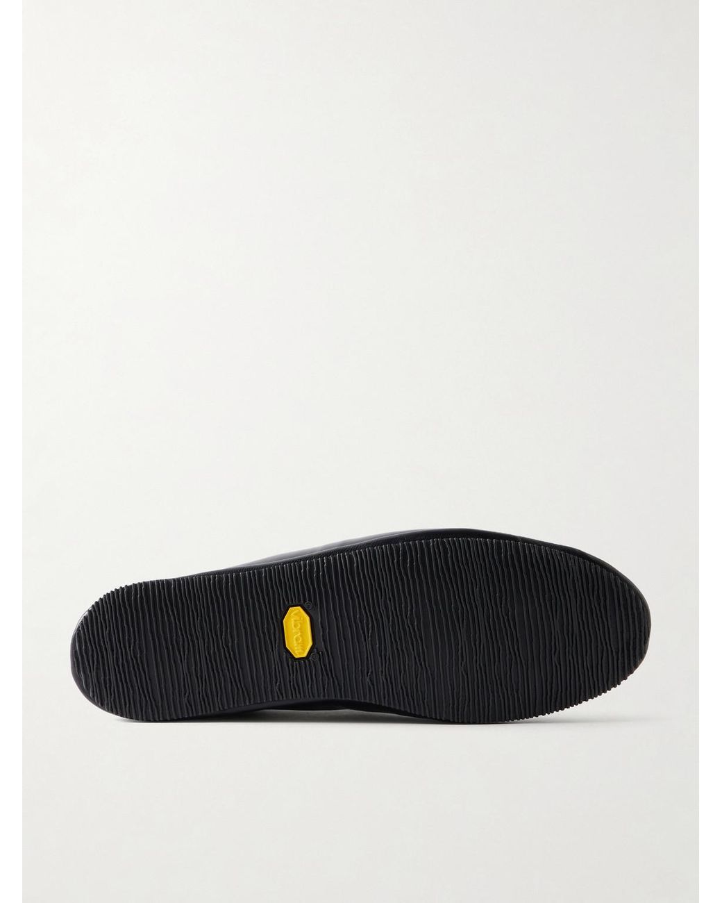 Mr P. Leather Espadrilles in Black für Herren