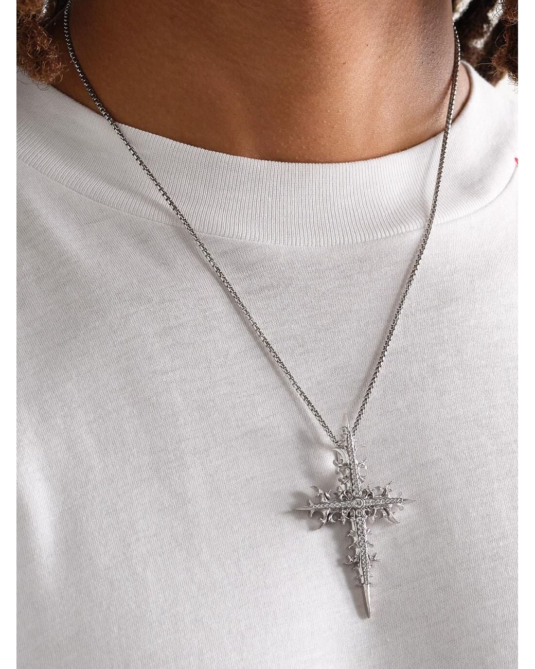 Alex Moss New York Black Nirvana 14-Karat Diamond Pendant for men