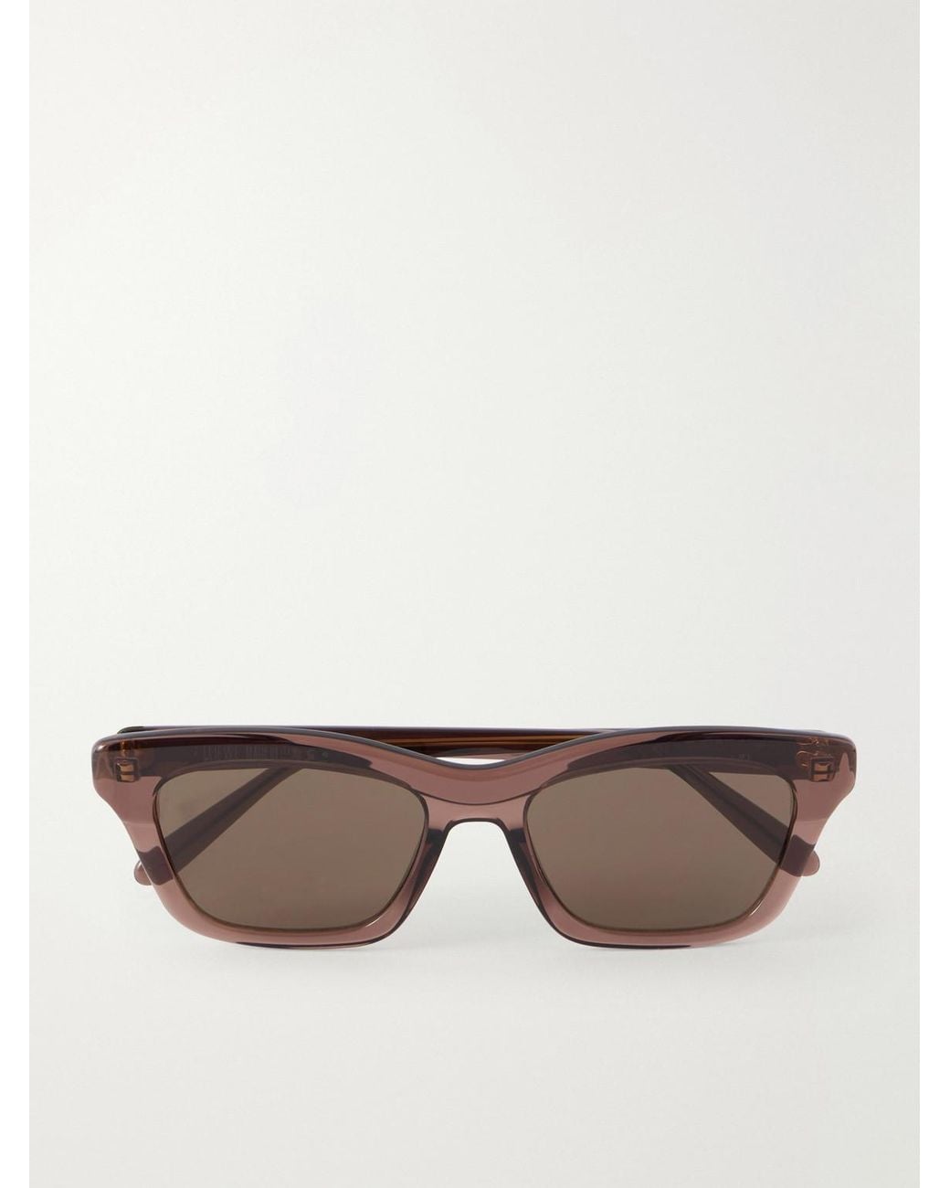 Loewe Brown Slim D-frame Acetate Sunglasses for men