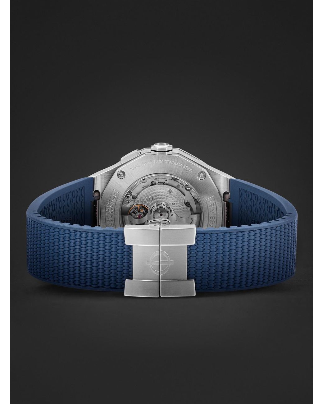 Baume & Mercier Blue Riviera Baumatic Tideograph Limited Edition Automatic Stainless Steel Watch, Ref. 10761 for men