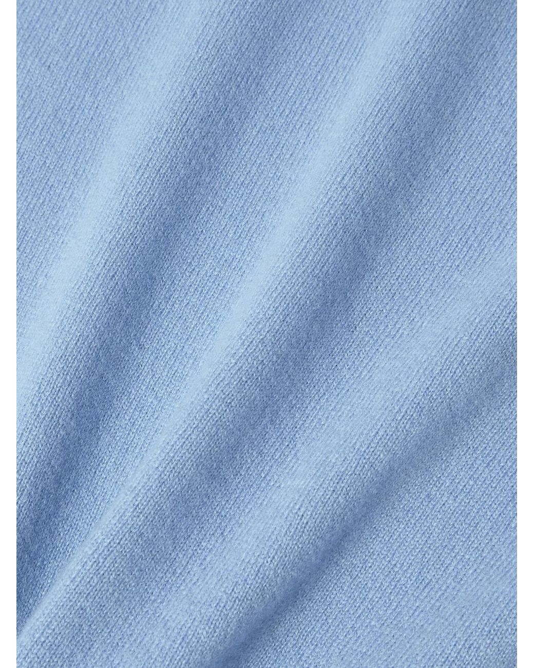 Zegna Blue Oasi Cashmere Sweater for men