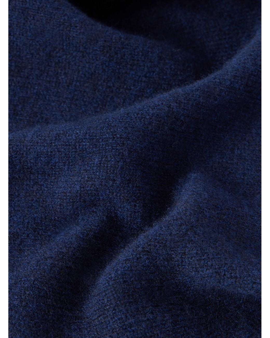 NN07 Triangle 6623 Wool Scarf in Blue für Herren