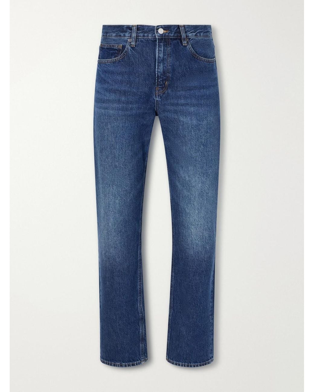 FRAME Blue The Classic Straight-Leg Jeans for men