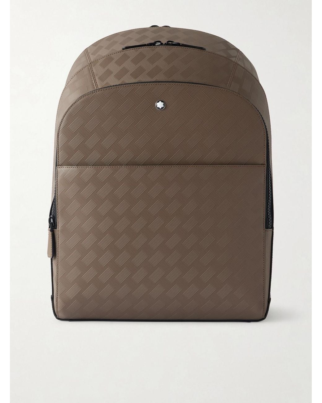 Montblanc Brown Extreme 3.0 Large Textured-Leather Backpack for men