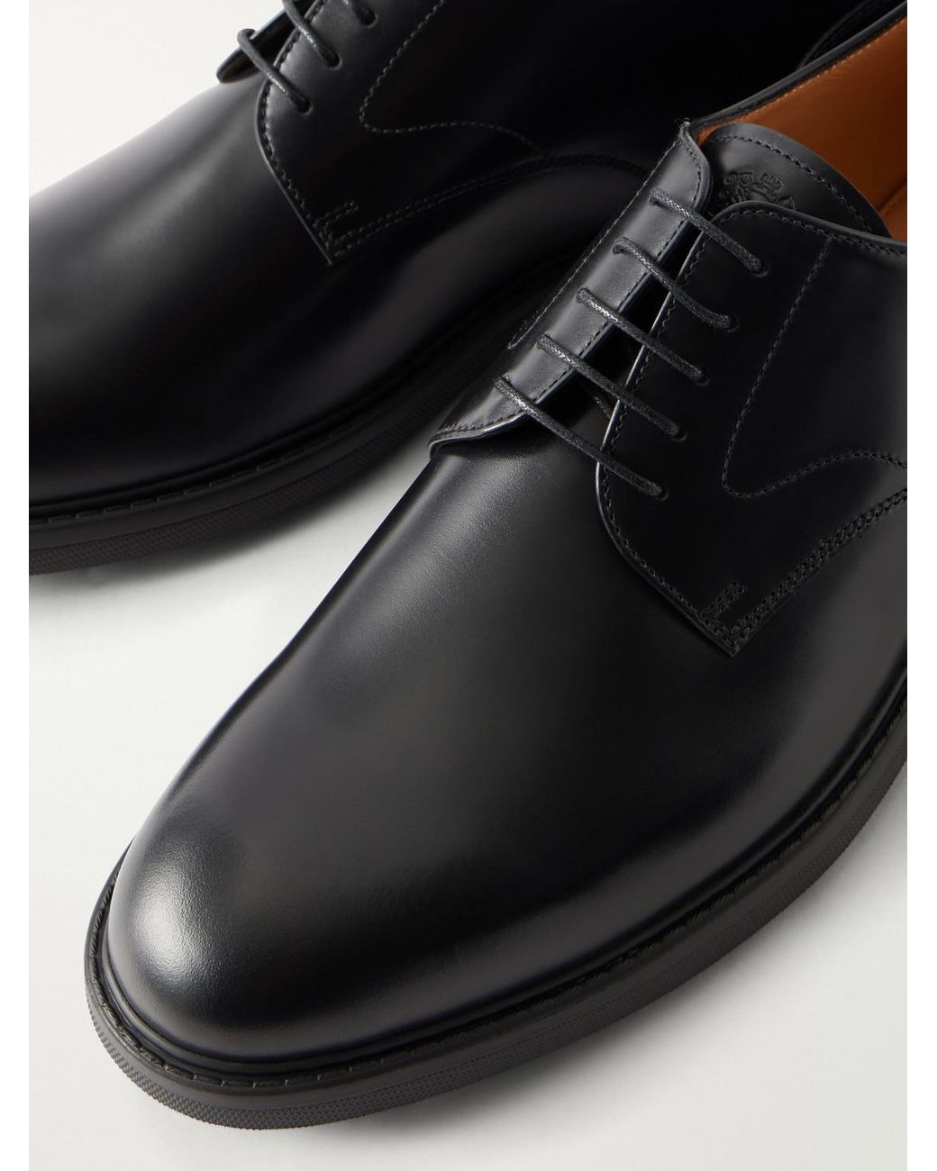 Church's Black Walker 02 Leather Derby Shoes for men