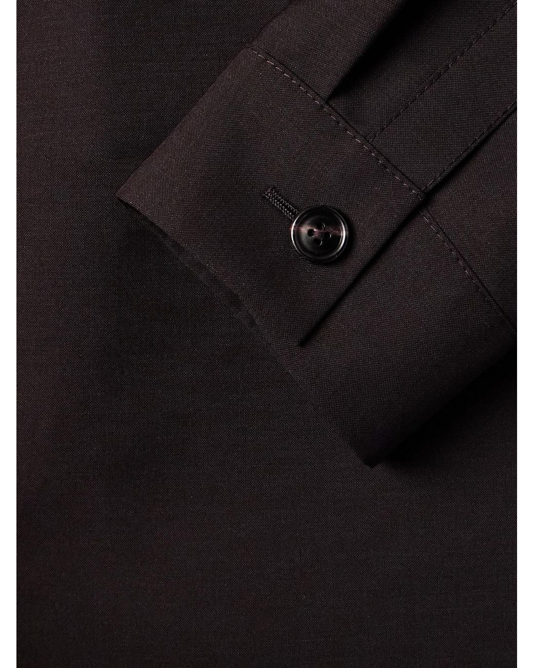 Zegna Blue Wool And Mohair-Blend Jacket for men