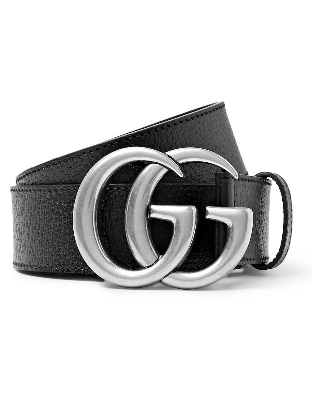 Paragraaf Zenuwinzinking Handelsmerk Gucci 4cm Full-grain Leather Belt in Black for Men | Lyst