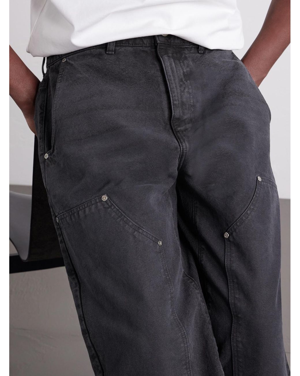 mfpen Blue Wide-leg Jeans for men