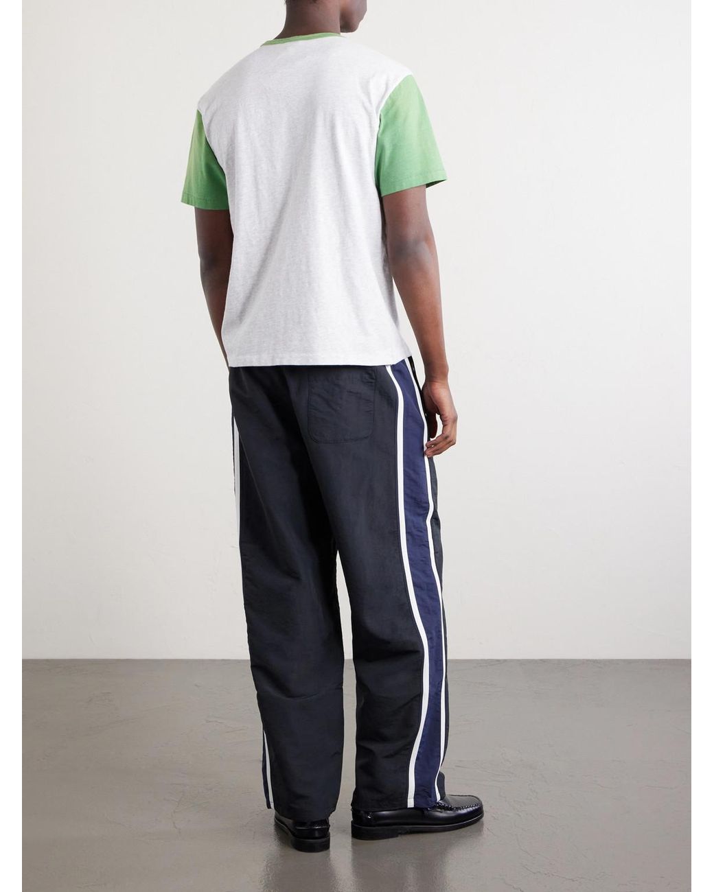 Aimé Leon Dore Green Logo-Print Cotton-Jersey T-Shirt for men