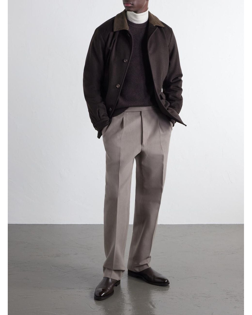 Rag & Bone Blue Vernon Cashmere Sweater for men