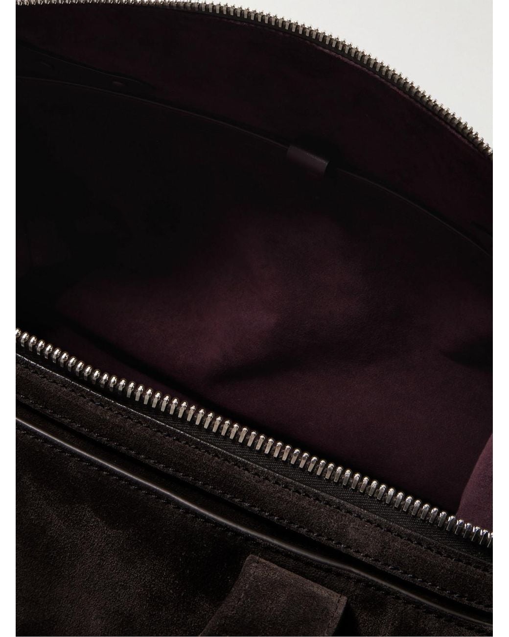 Metier Black Nomad All Day Suede Holdall for men