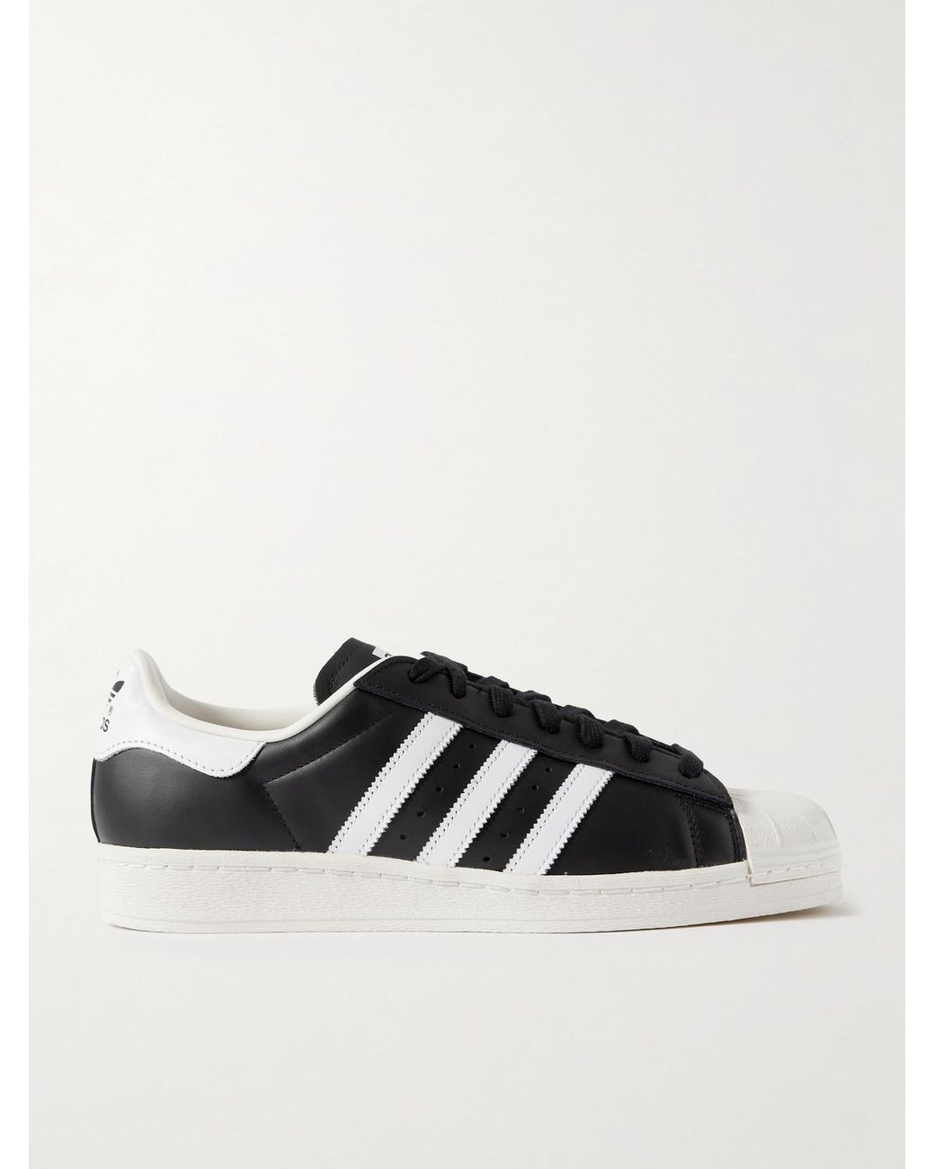 Adidas originals superstar leather sneakers discount