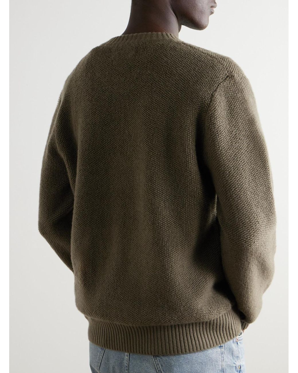 Mr P. Green Cashmere Sweater for men