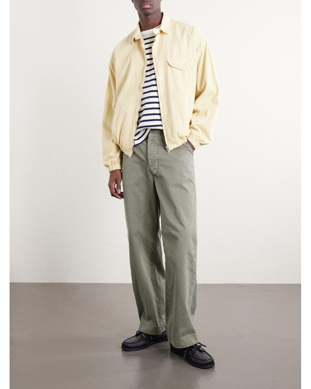 Remi Relief Natural Cotton-twill Jacket for men