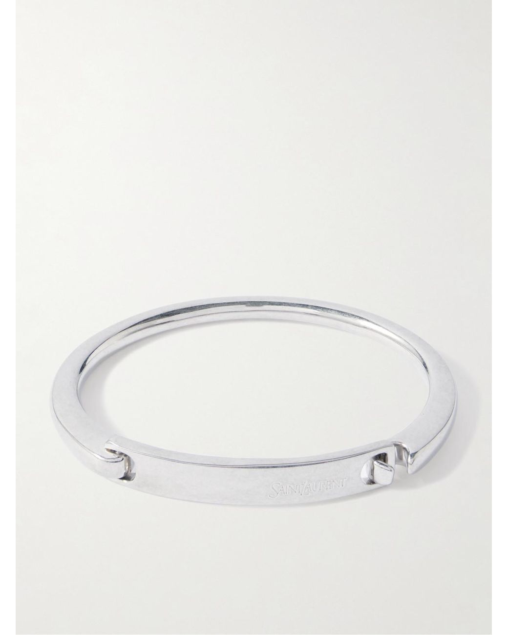 Saint Laurent Natural Tone Bracelet for men