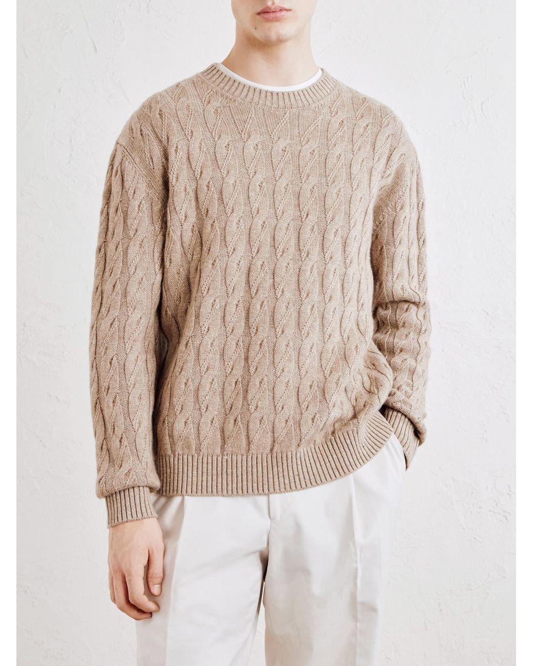 Pullover di Zegna in Natural da Uomo