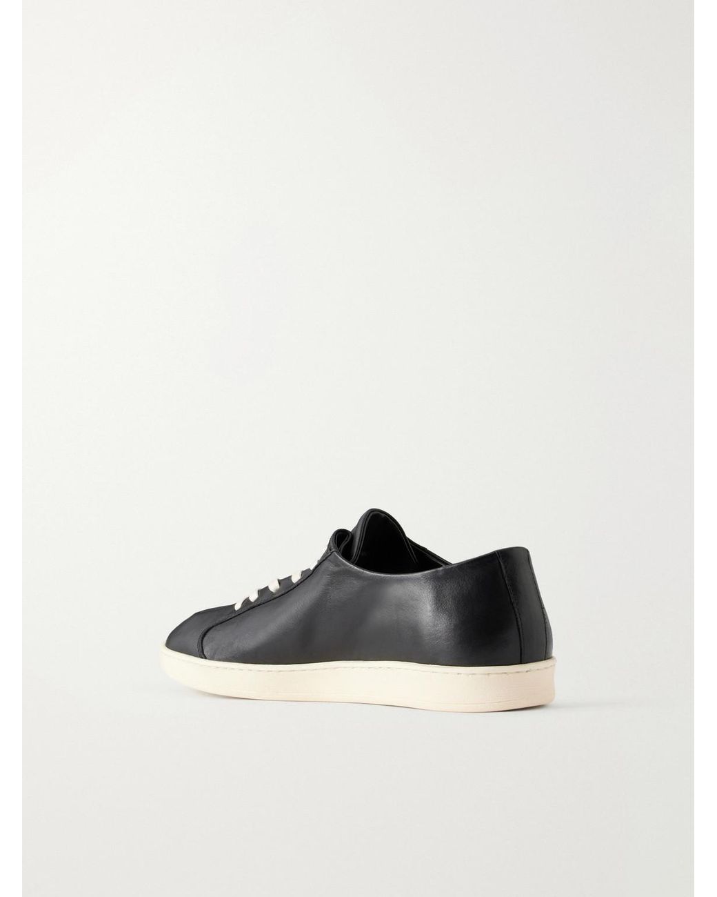 Paul Smith Black Tripp Leather Sneakers for men