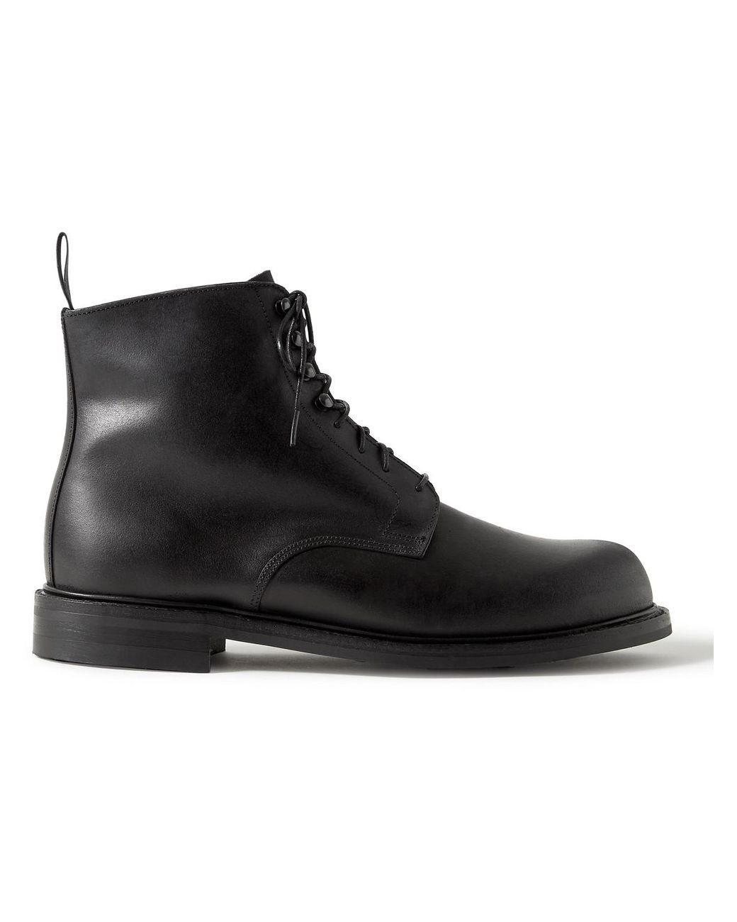 George Cleverley Taron 2 Leather Boots in Black for Men | Lyst