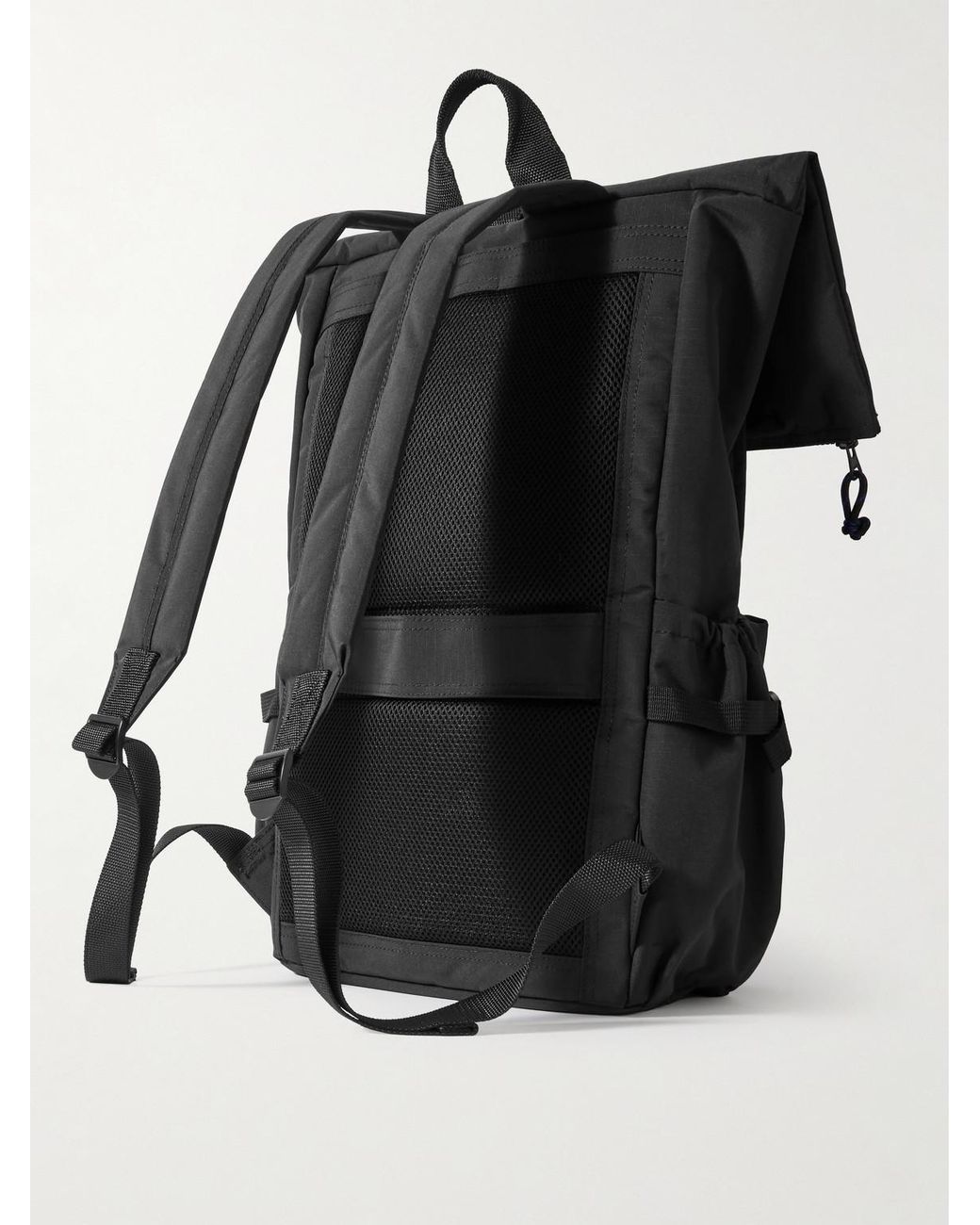 NN07 Black 9019 Recycled-Ripstop Backpack for men