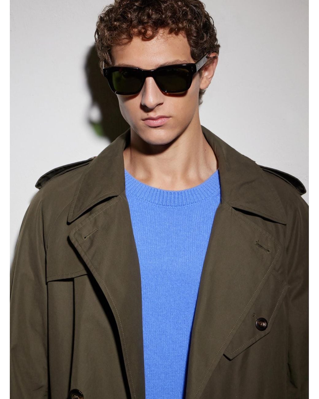 Jacques Marie Mage Green Molino Square-Frame Tortoiseshell Acetate Sunglasses for men