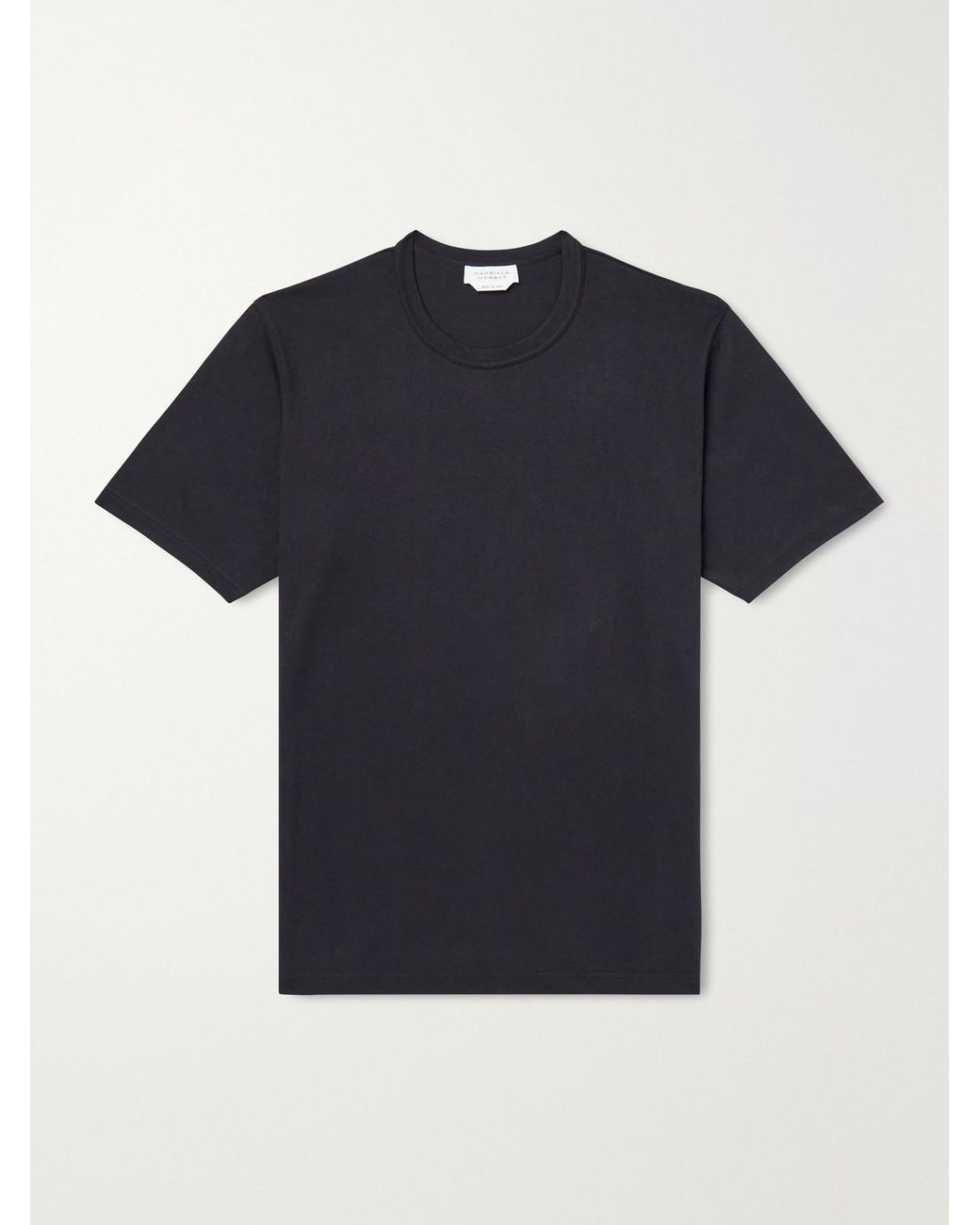 Gabriela Hearst Blue Bandeira Silk T-shirt for men