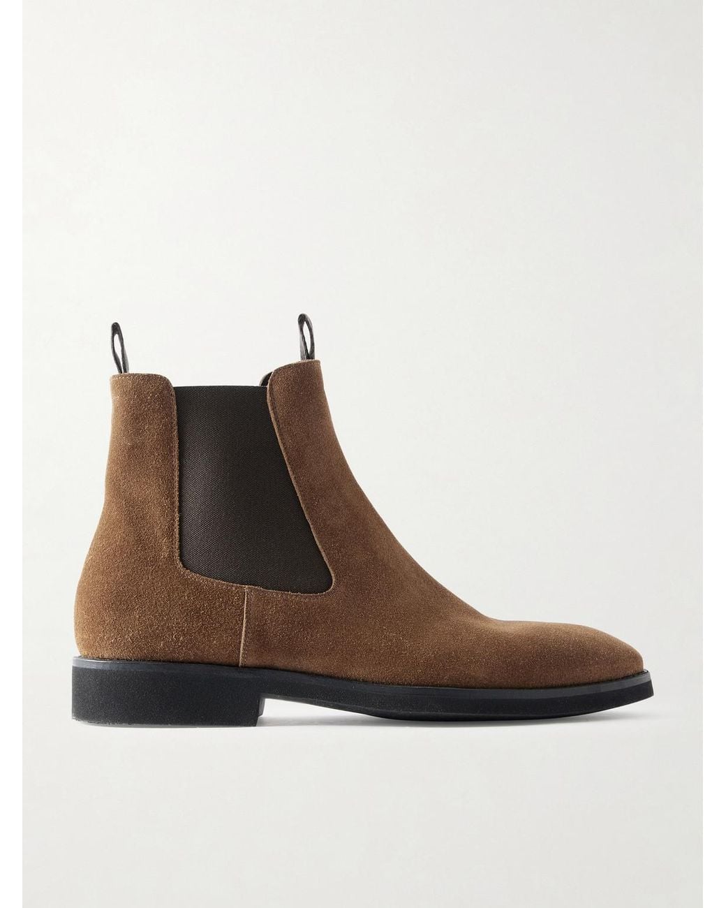 Tom Ford Brown Owen Suede Chelsea Boots for men