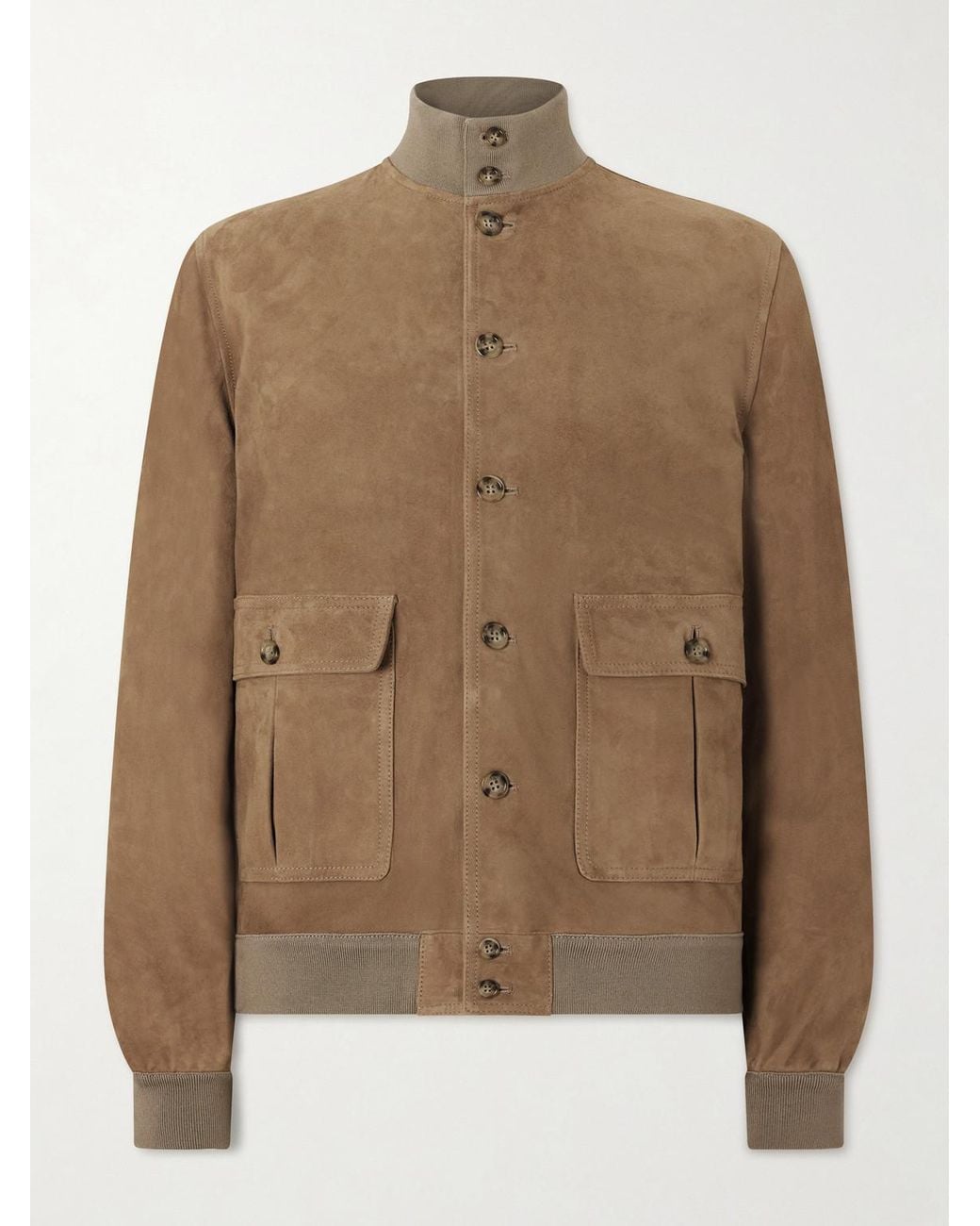 Valstar Brown Ino Suede Jacket for men
