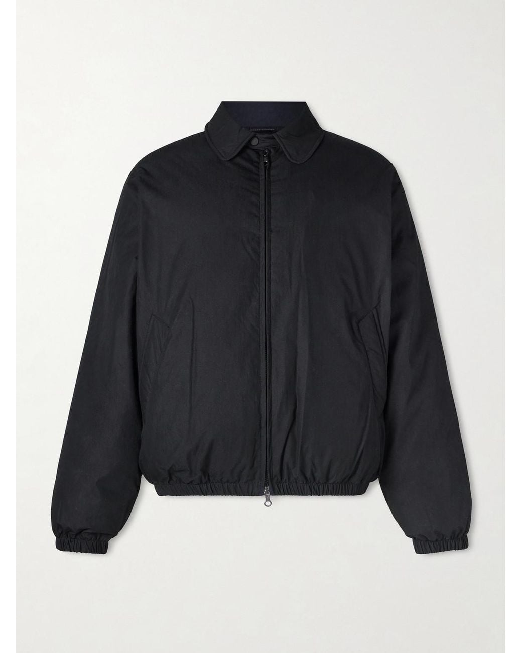Our Legacy Blue Avenue Padded Cotton-blend Shell Bomber Jacket for men